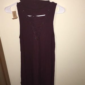 Maroon dress